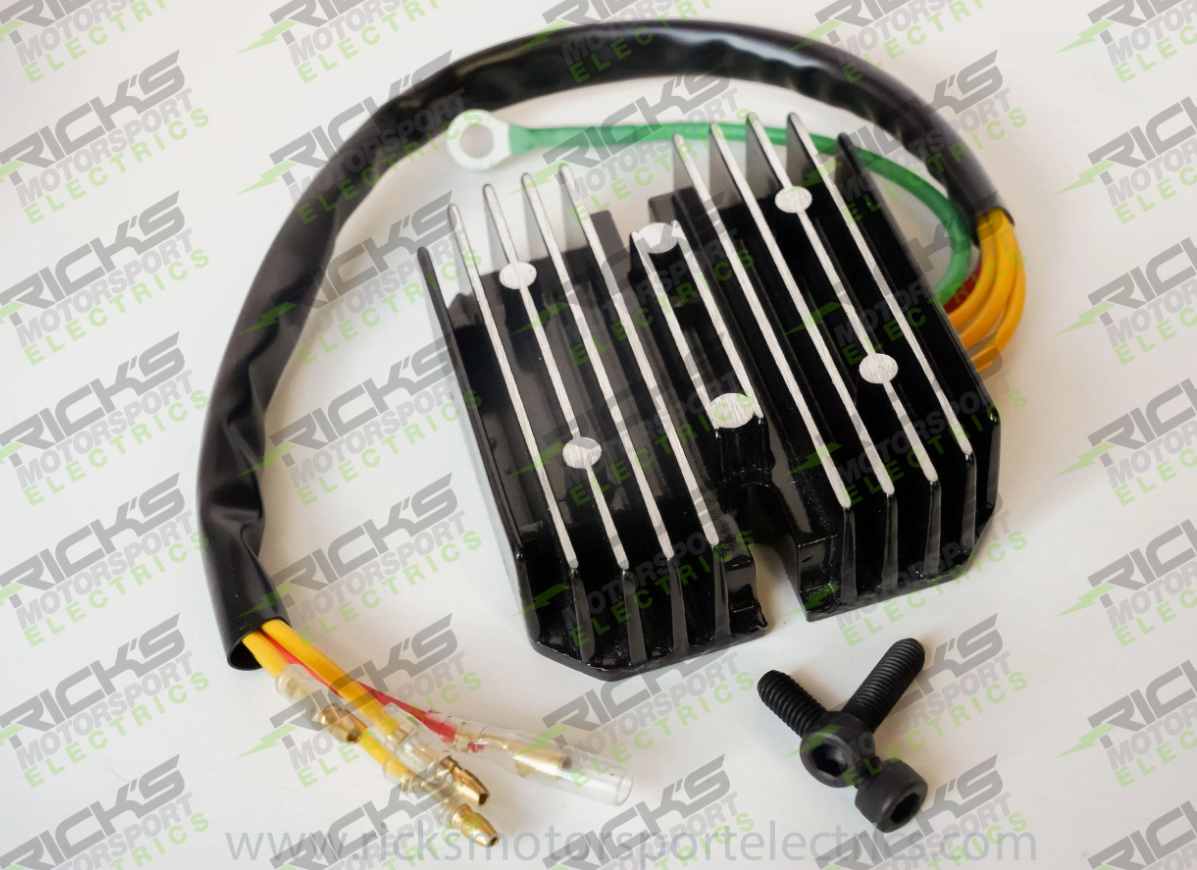 Rick's Motorsports Electrics Universal Hot Shot Lithium Ion Battery Compatible Rectifier-Regulator for Suzuki GS1000S '80-81 Rick's Motorsports Electrics Universal Hot Shot Lithium Ion Battery Compatible Rectifier-Regulator for Suzuki GS1000S '80-81